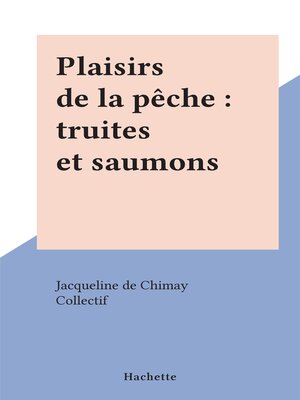 cover image of Plaisirs de la pêche